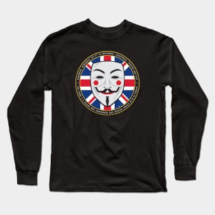 GUNPOWDER TREASON - GUY FAWKES Long Sleeve T-Shirt